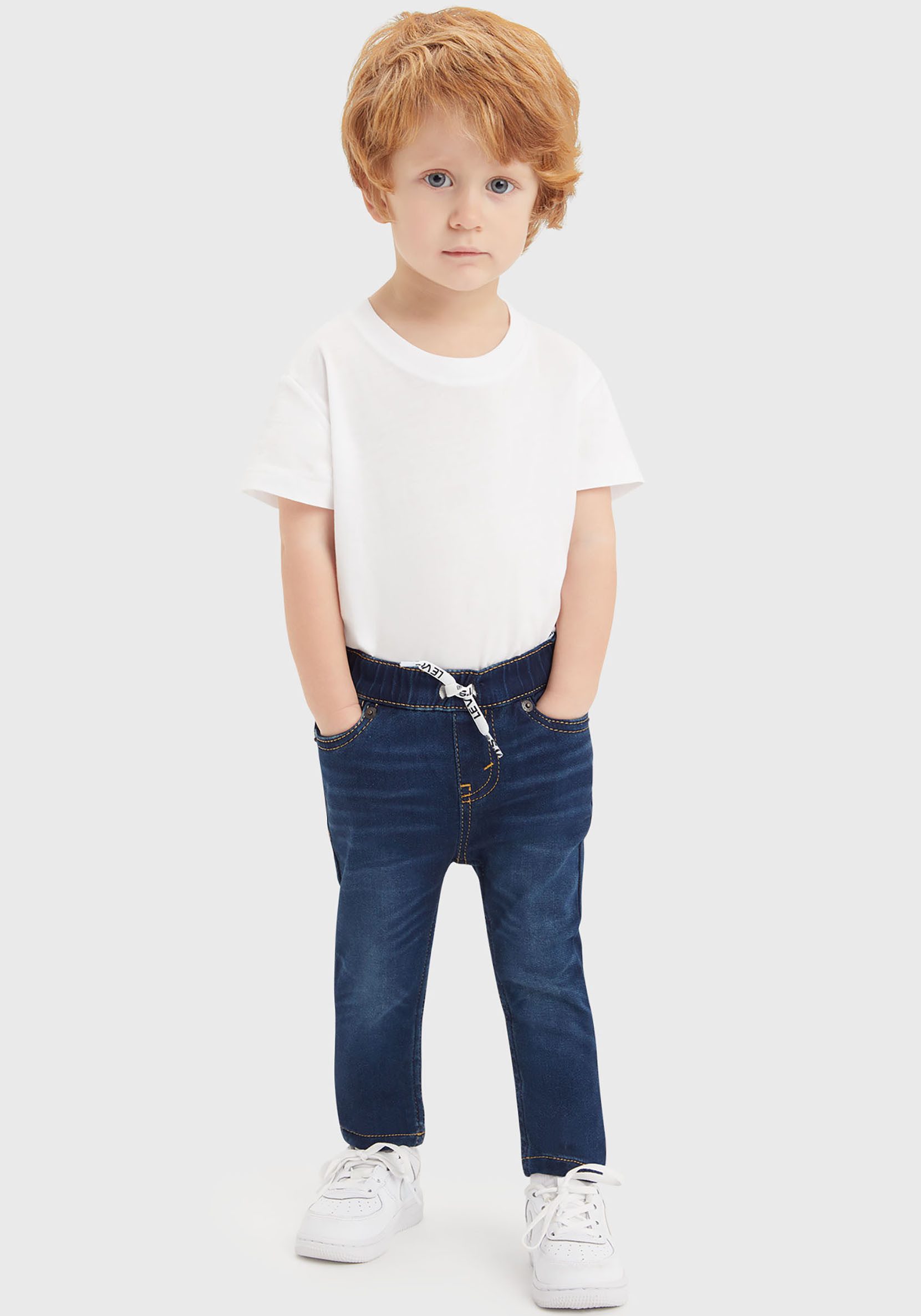 Levi's® Kids Schlupfjeans LVB SKINNY DOBBY PULL ON PANTS for Baby BOYS