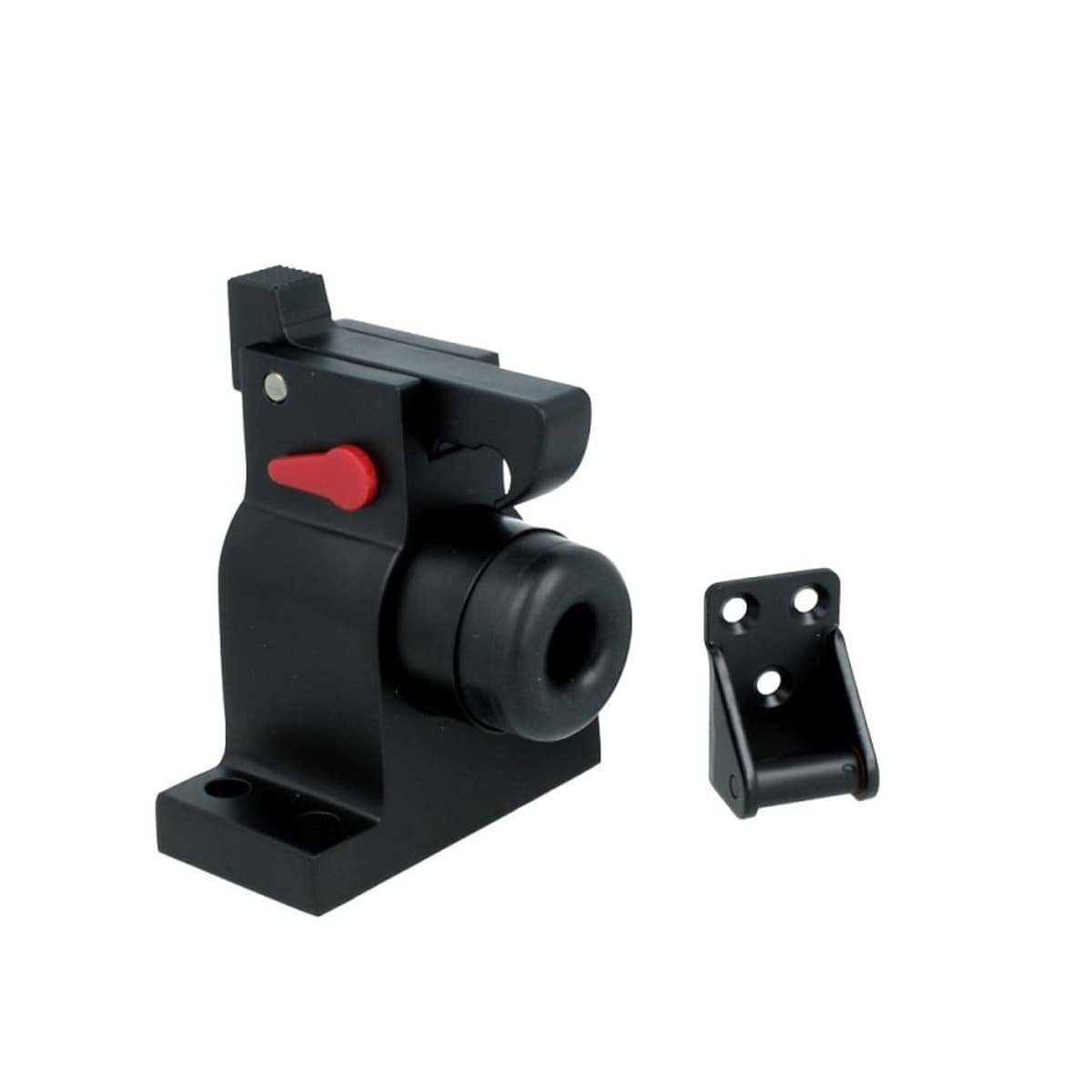 MS Beschläge Bodentürstopper Türfeststeller Schwarz Türpuffer Anschlagsschu günstig online kaufen