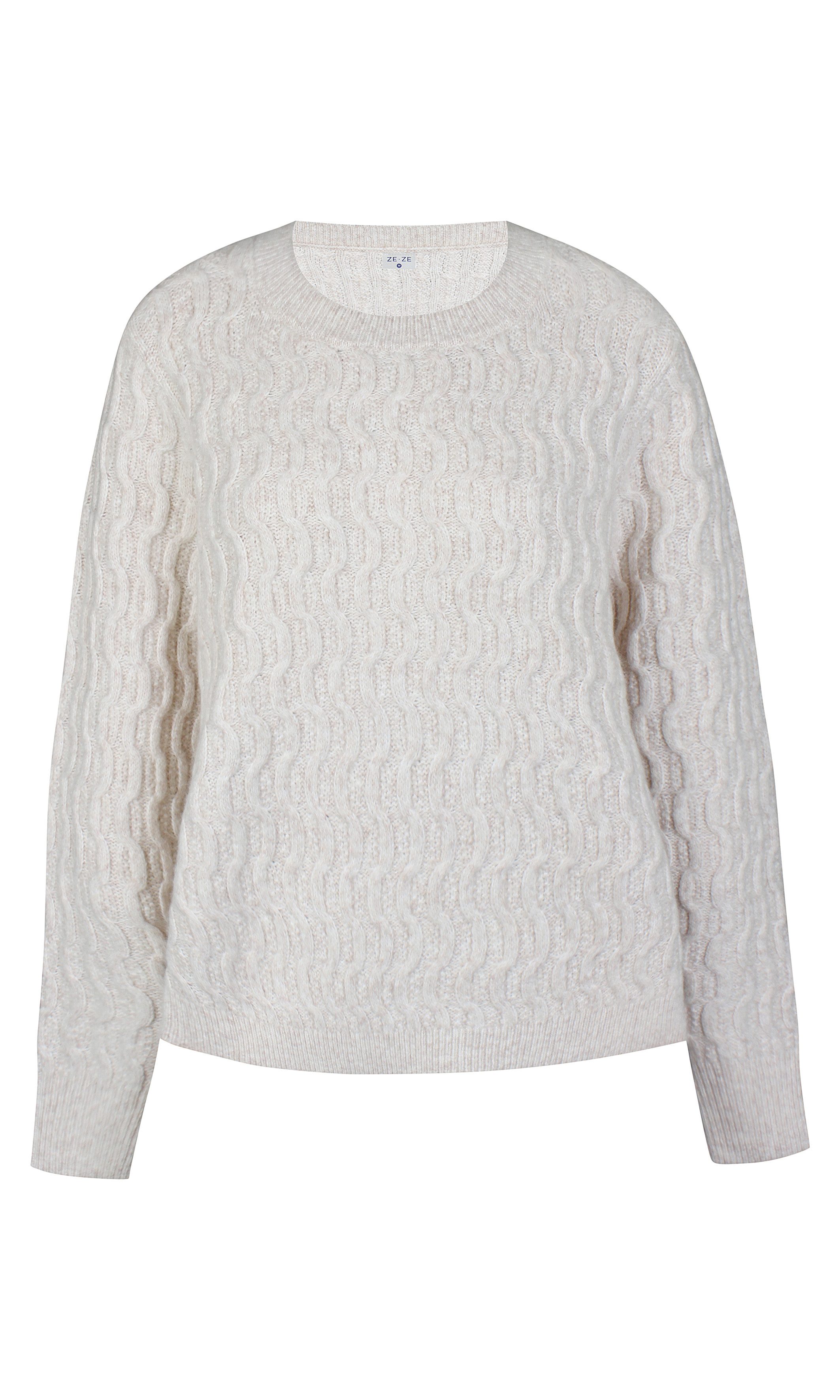 Rundhalspullover Pullover Remi sandshell