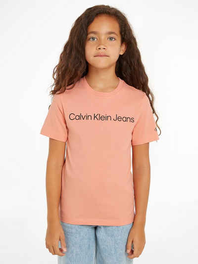 Calvin Klein Jeans Sweatshirt INST. LOGO SS T-SHIRT für Kinder bis 16 Jahre