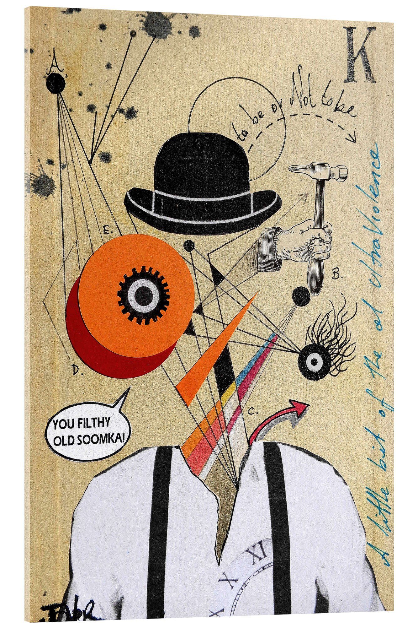Acrylglasbild Loui Jover