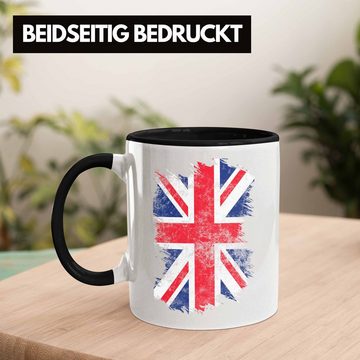 Trendation Tasse Tasse England Flagge Geschenkidee Patrioten Fans Vereinigten Königrei