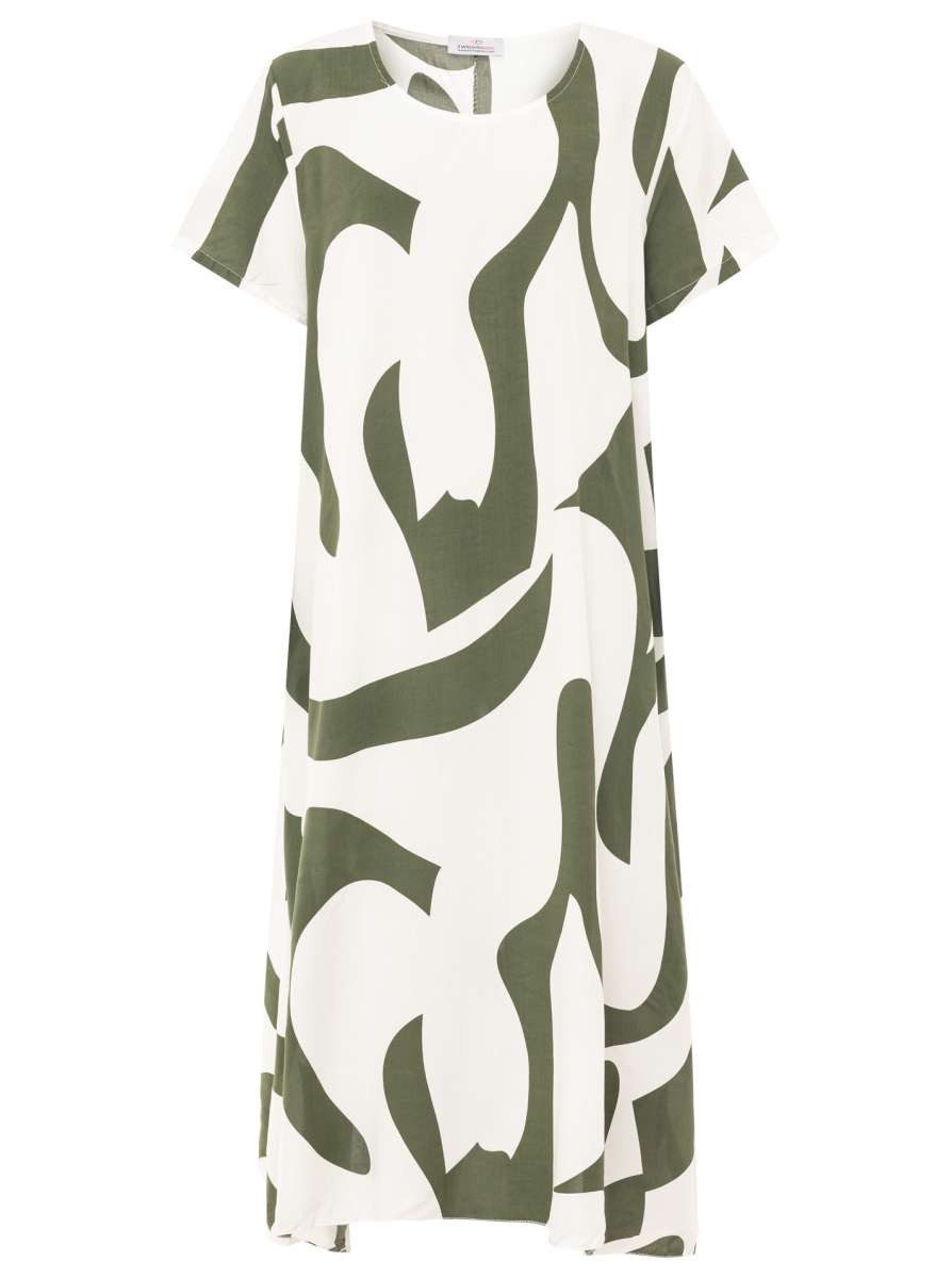 Zwillingsherz Sommerkleid Zwillingsherz Maxikleid "Abstrakt" Geometrisches günstig online kaufen