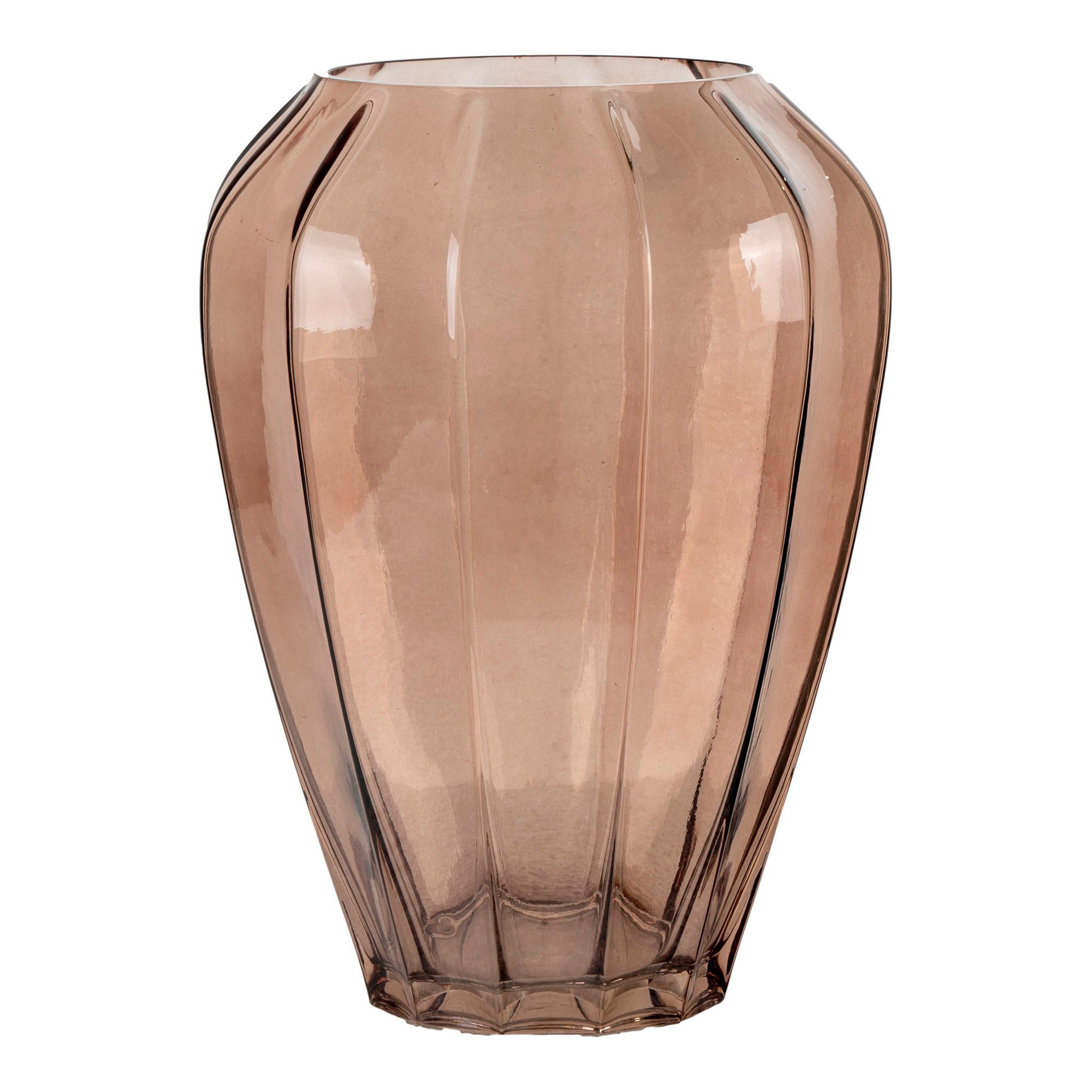 tinkaro Dekovase Vase Glas Braun (1 St)