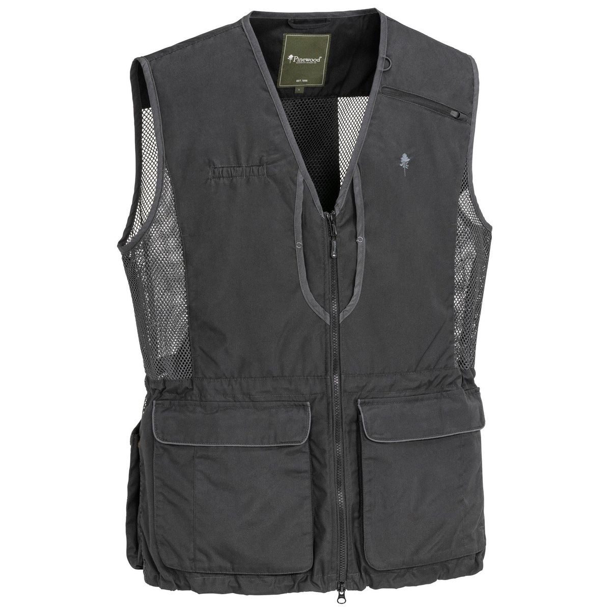 Pinewood Funktionsweste Dog Sports 2.0 Vest Wasserabweisende, atmungsaktive Weste mit vielen Taschen, ideal für