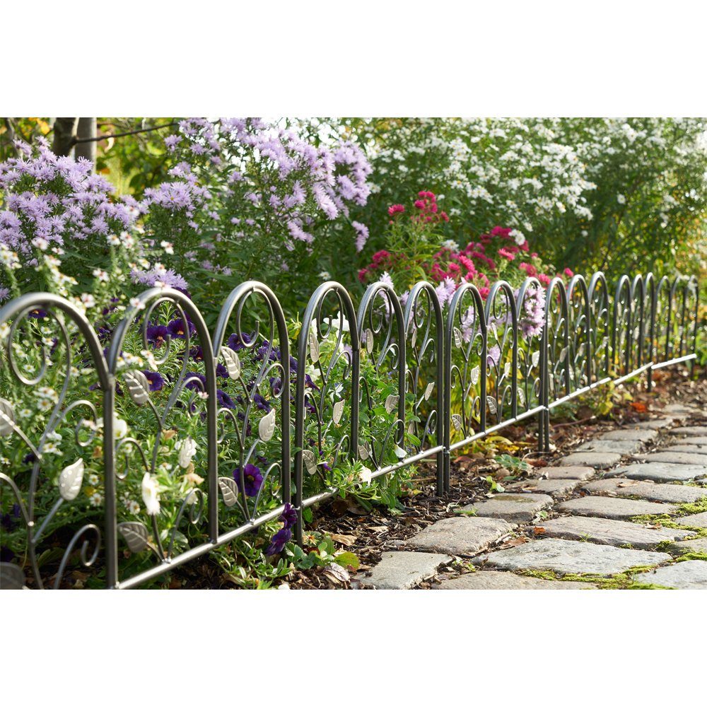 Dehner Rankhilfe Beetzaun Cornwall pulverbeschichtet, 58.5 x 47 cm