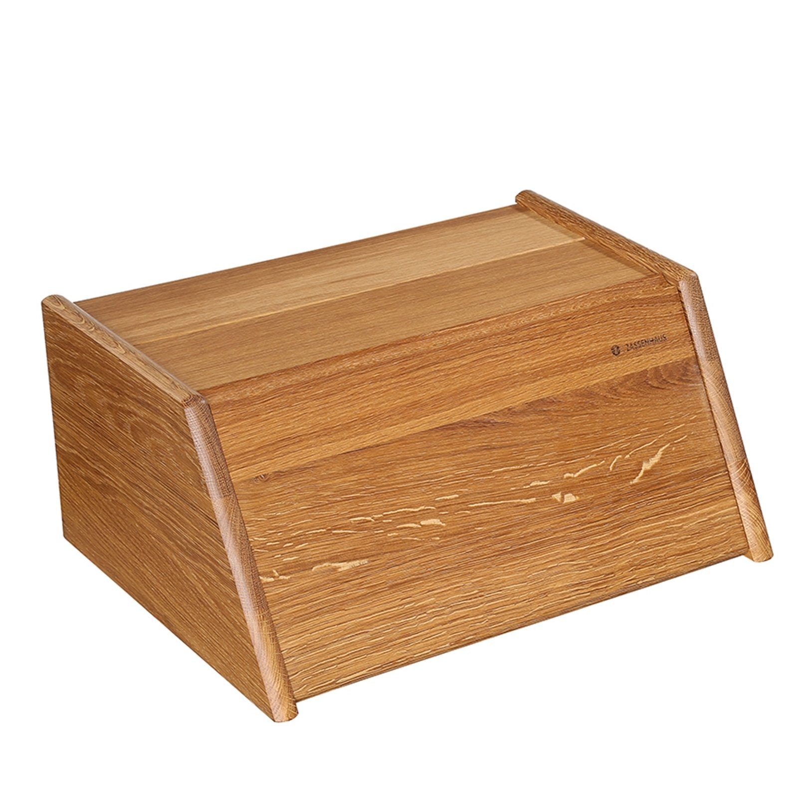 Holz, 1-tlg), Brotkasten Brotkasten Eiche Montana, Brotbox ZASSENHAUS eckig Holz, (Stück, Brottopf