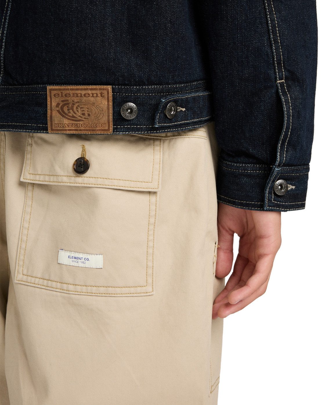 Element Outdoorjacke Trucker Denim