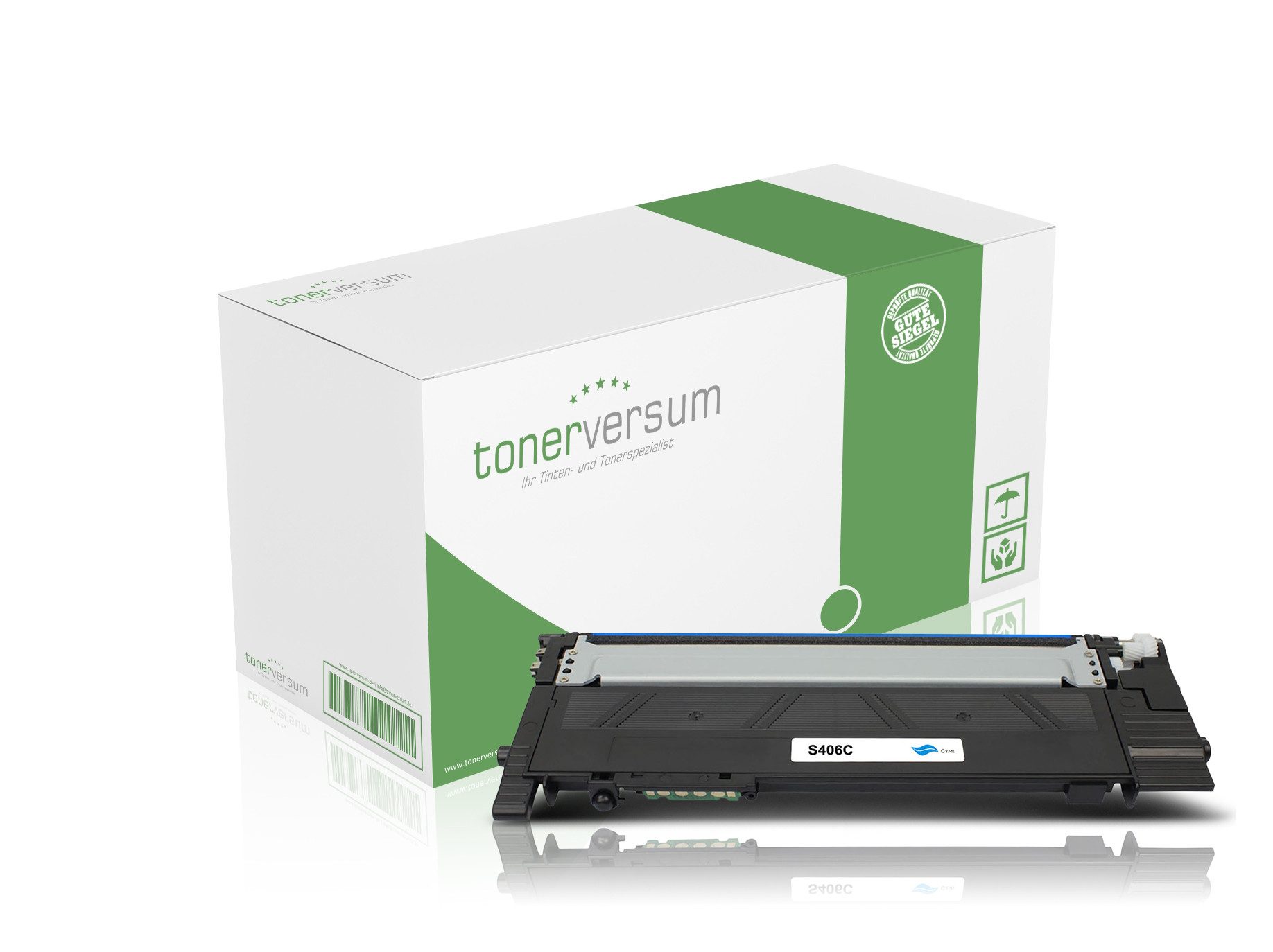 Tonerkartusche Alternativ zu Samsung CLT-C406S / ST984A Toner Cyan