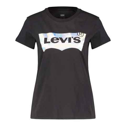 Levi's® T-Shirt Damen T-Shirt THE PERFECT TEE RAINBOW GRADIENT (1-tlg)