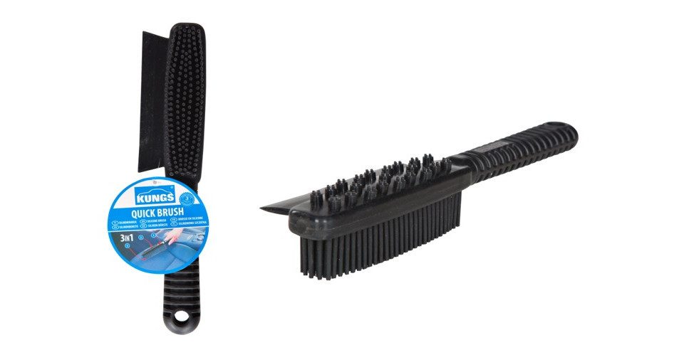 Reinigungsbürste Kungs Silikonbürste Quick Brush 27,5cm