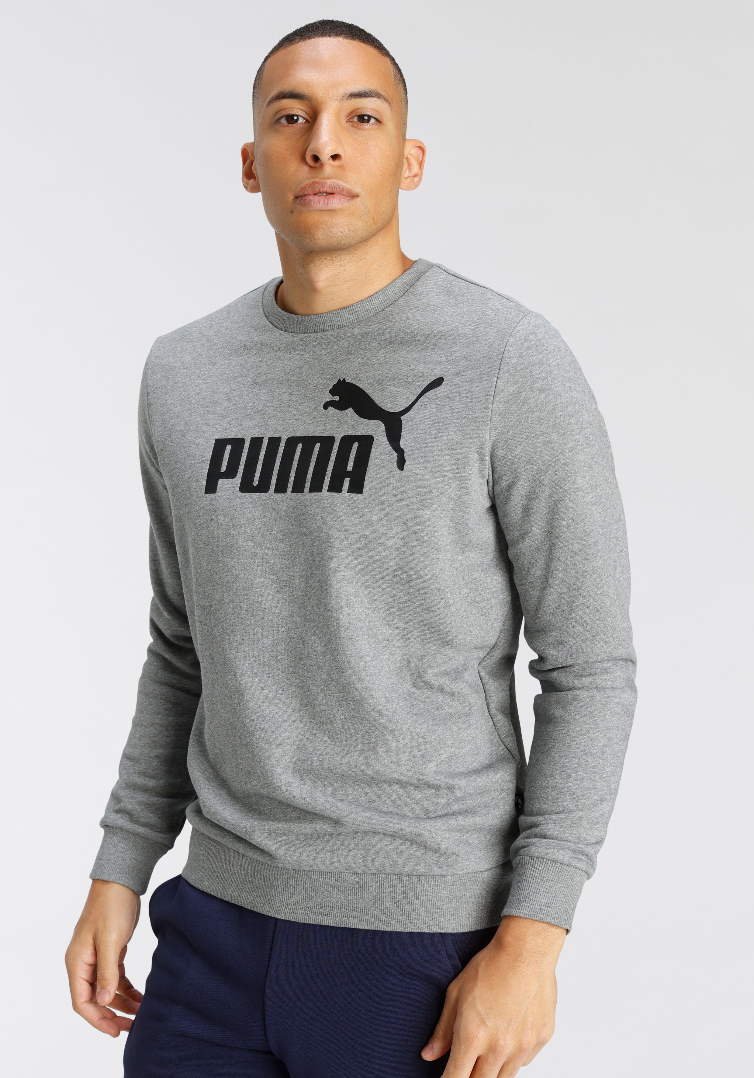 PUMA Langarmshirt ESS BIG LOGO CREW TR