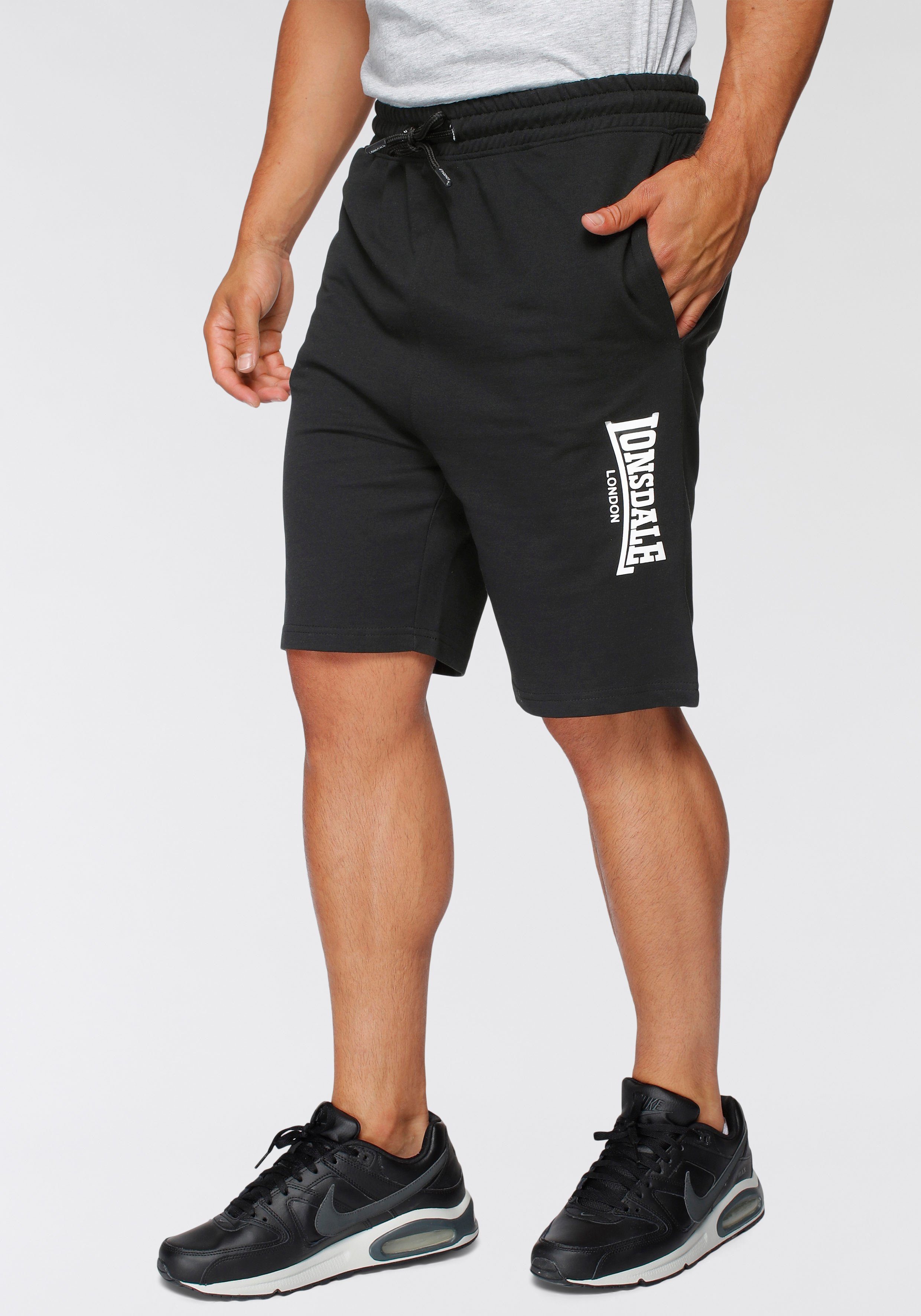 Sweatshorts Black FRINGFORD Lonsdale