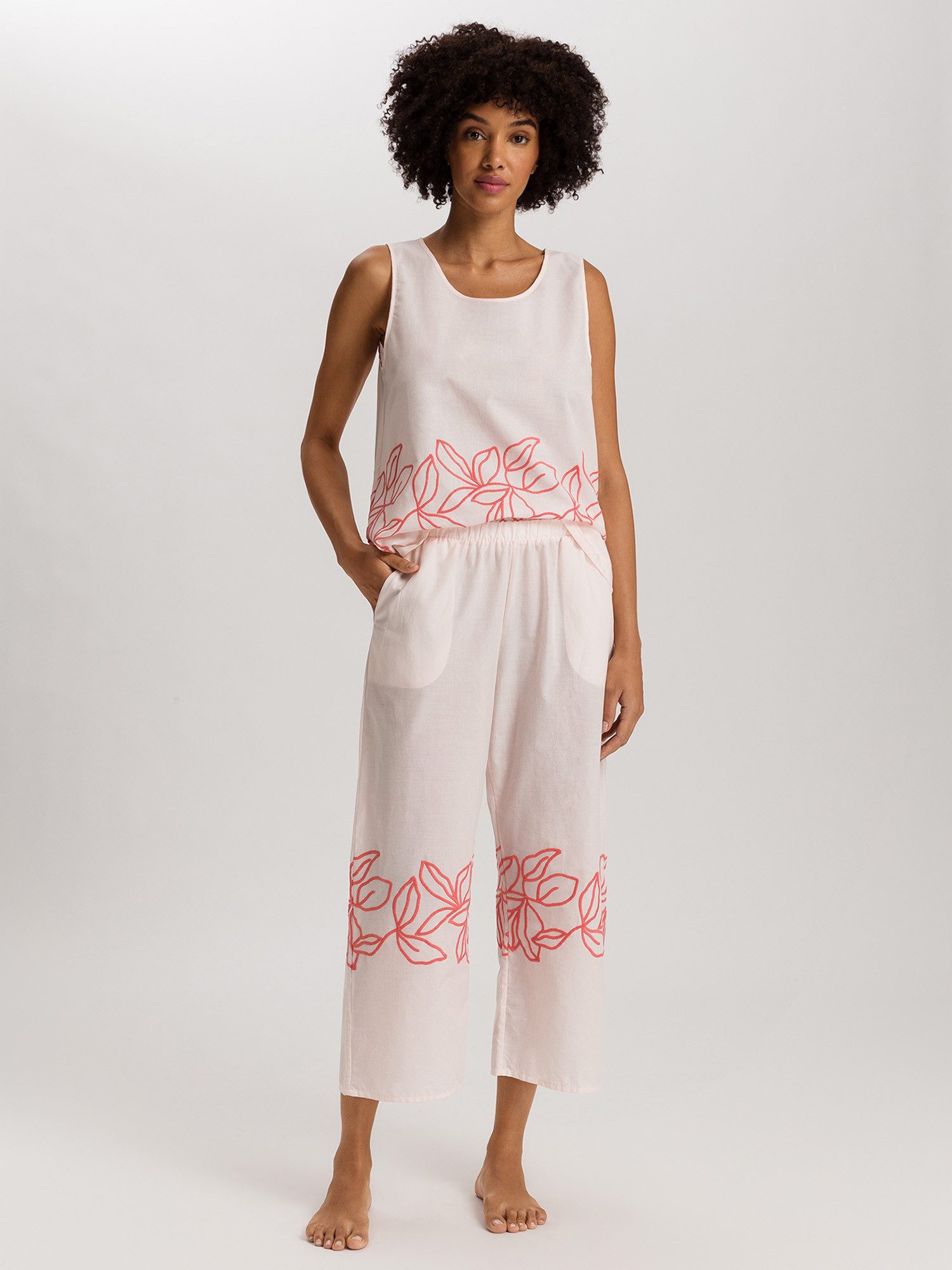 Hanro Pyjamahose Liz schlaf-hose pyjama schlafmode