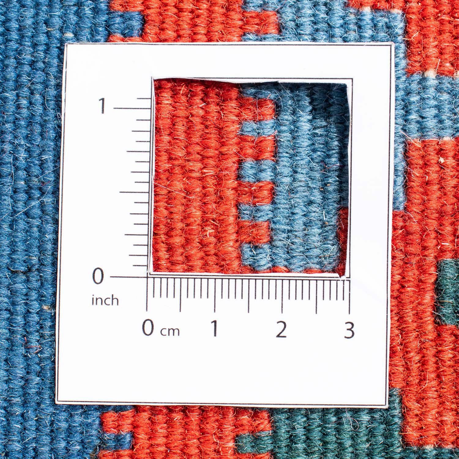 Wollteppich Kelim - x cm 6 Oriental Einzelstück Wohnzimmer, 105 104 mm, - morgenland, quadratisch - mehrfarbig, quadratisch, Höhe
