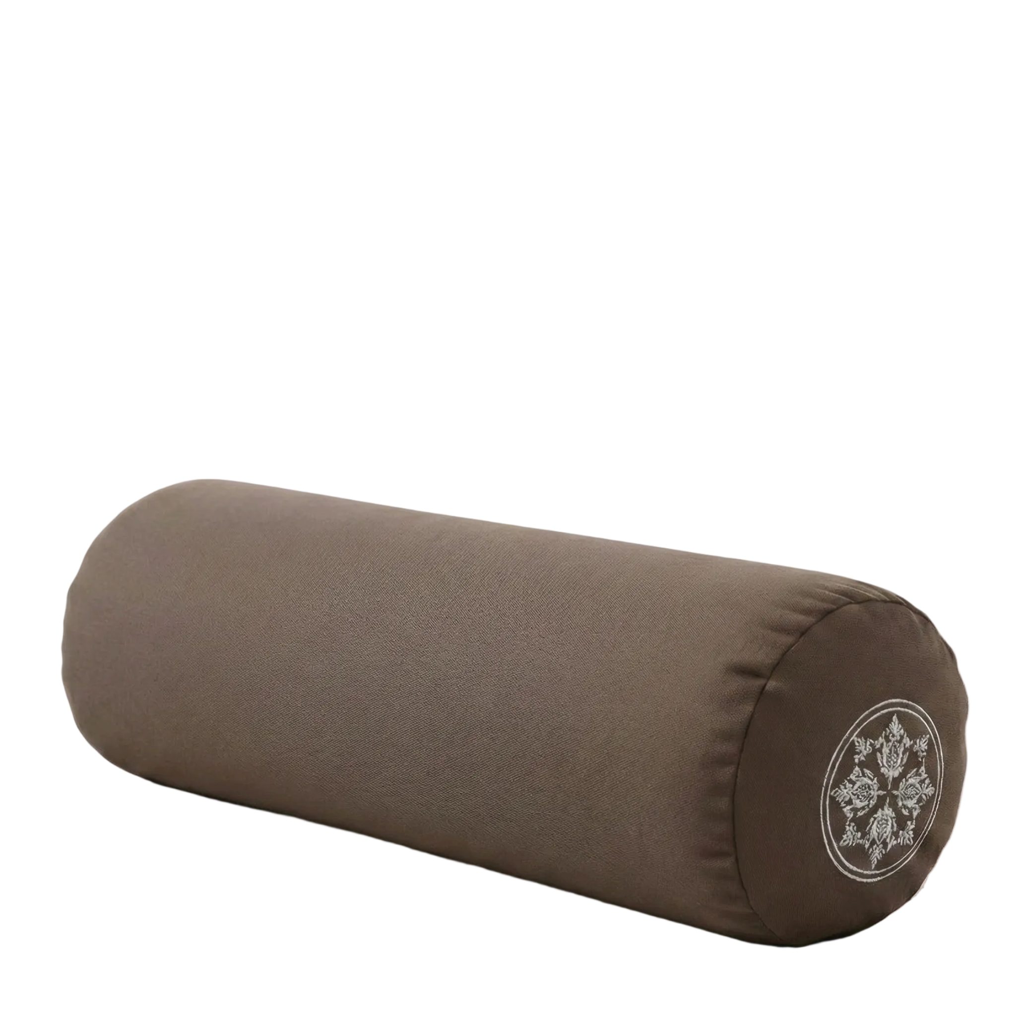 Yogishop Yogakissen Yoga-Bolster - rund - vintage - cotton - basic, Sanft fallen lassen: Bolster mit exquisit schönem, traumhaftem Bezug