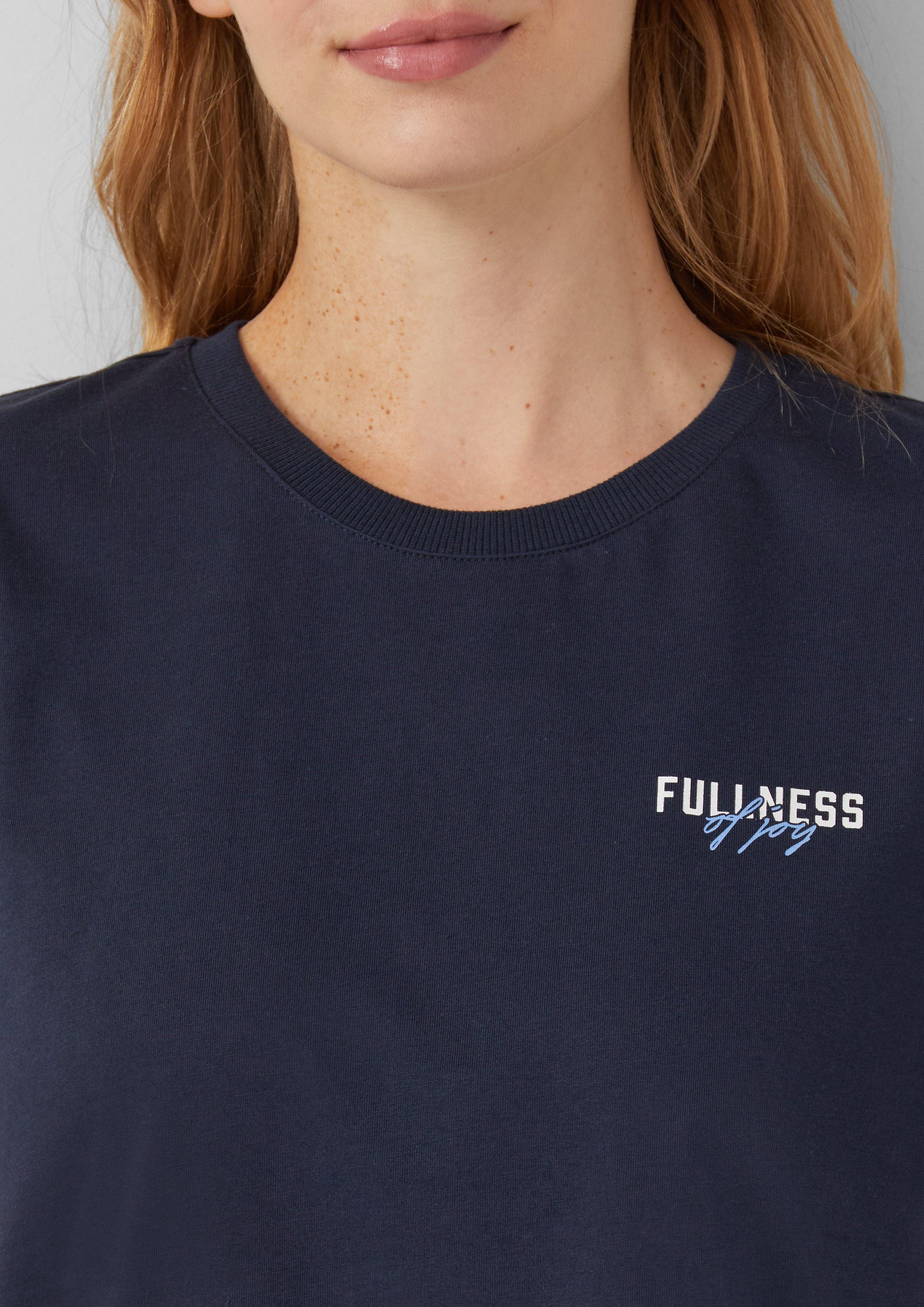 s.Oliver Kurzarmshirt T-Shirt im Relaxed Fit günstig online kaufen