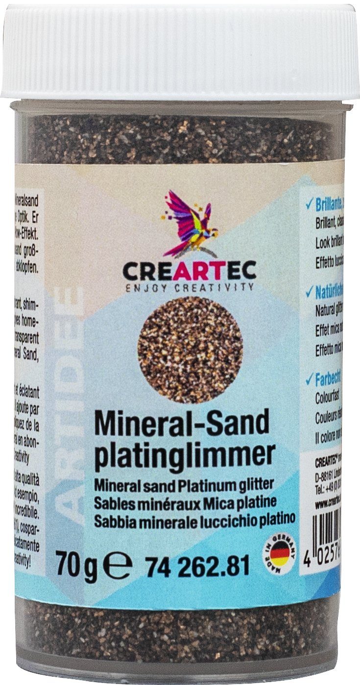 g Modellierwerkzeug CREARTEC Platinglimmer Mineralsand, 70