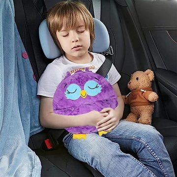 XDeer Babyschlafsack Schlafsack Kinder Flauschige Weiche 2 in 1 Faltbar Tier, Kinderschlafsäcke Kissen Schlafsack für Jungen und Mädchen