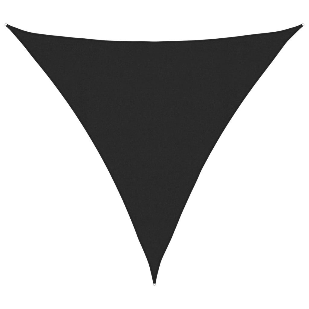 Sonnensegel Sonnensegel 160 g/m² Schwarz 4x4x4 m HDPE