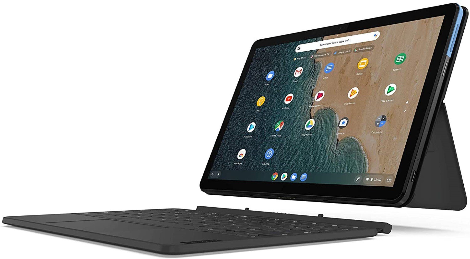Lenovo Lenovo IdeaPad Duet 25,4cm (10) FHD Chromebook Tablet (10.1", 64 GB,  Chrome OS)