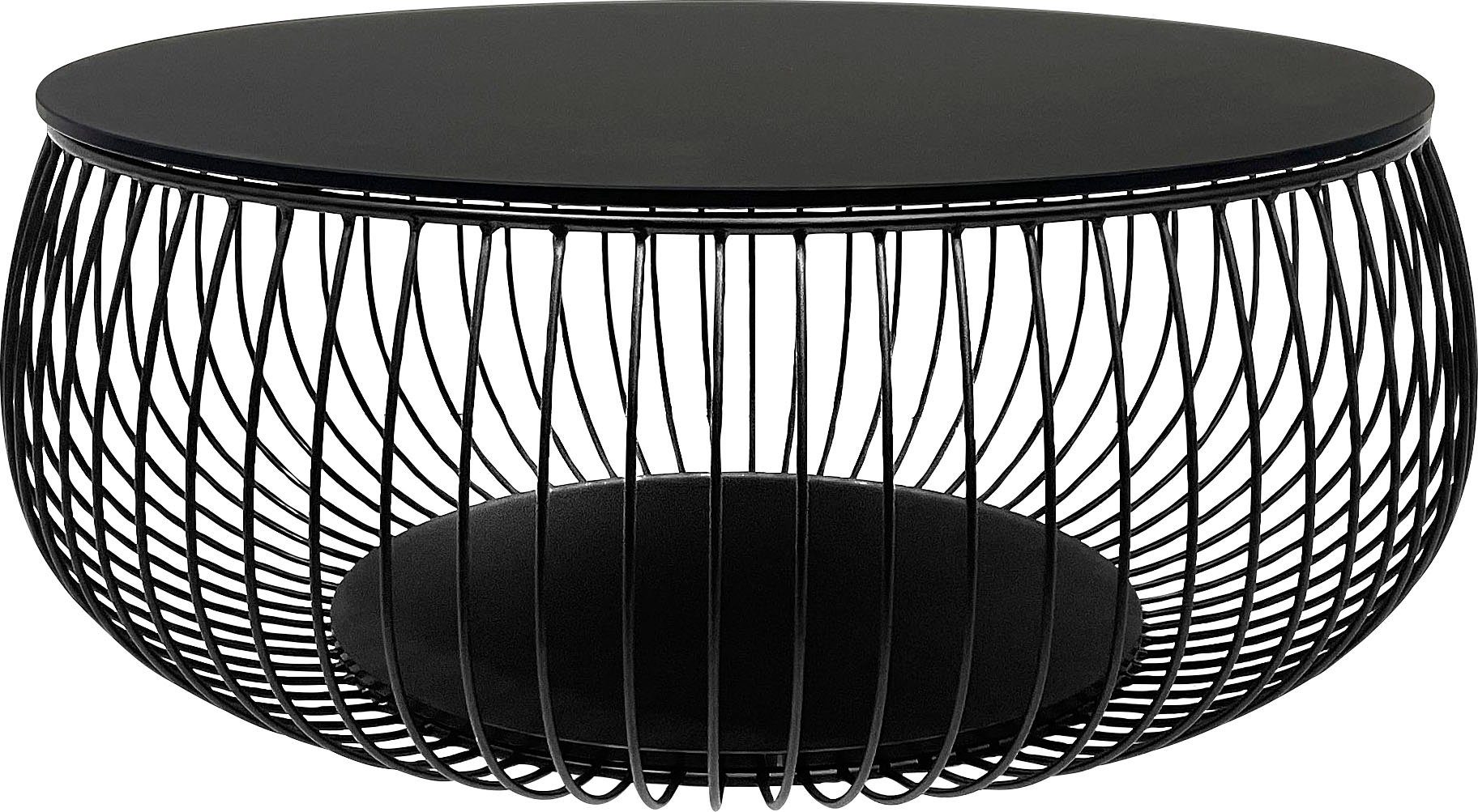 SalesFever Couchtisch, 10 mm starke Klarglasplatte günstig online kaufen
