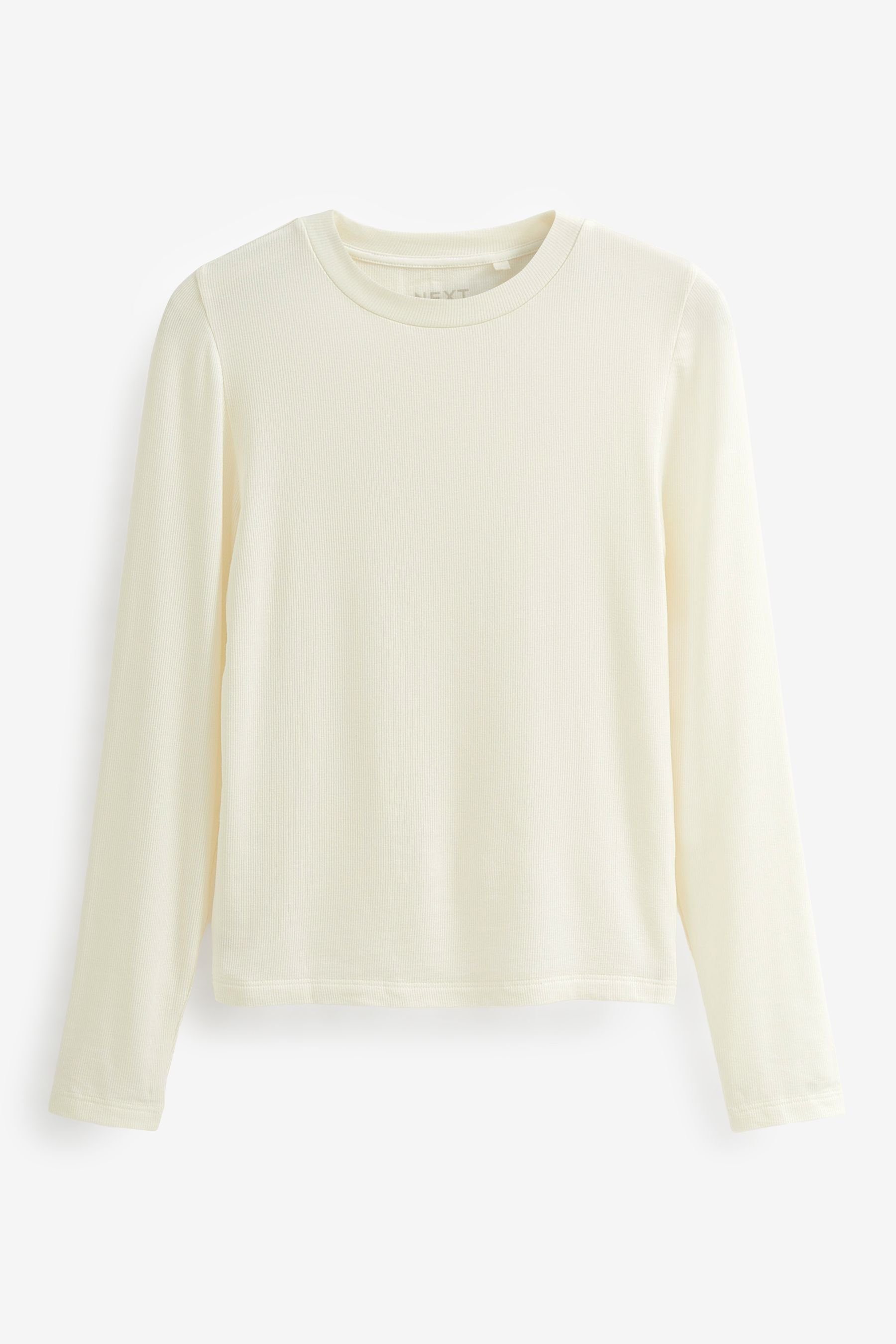 Next Langarmshirt Weiche, gerippte Langarmshirts mit günstig online kaufen