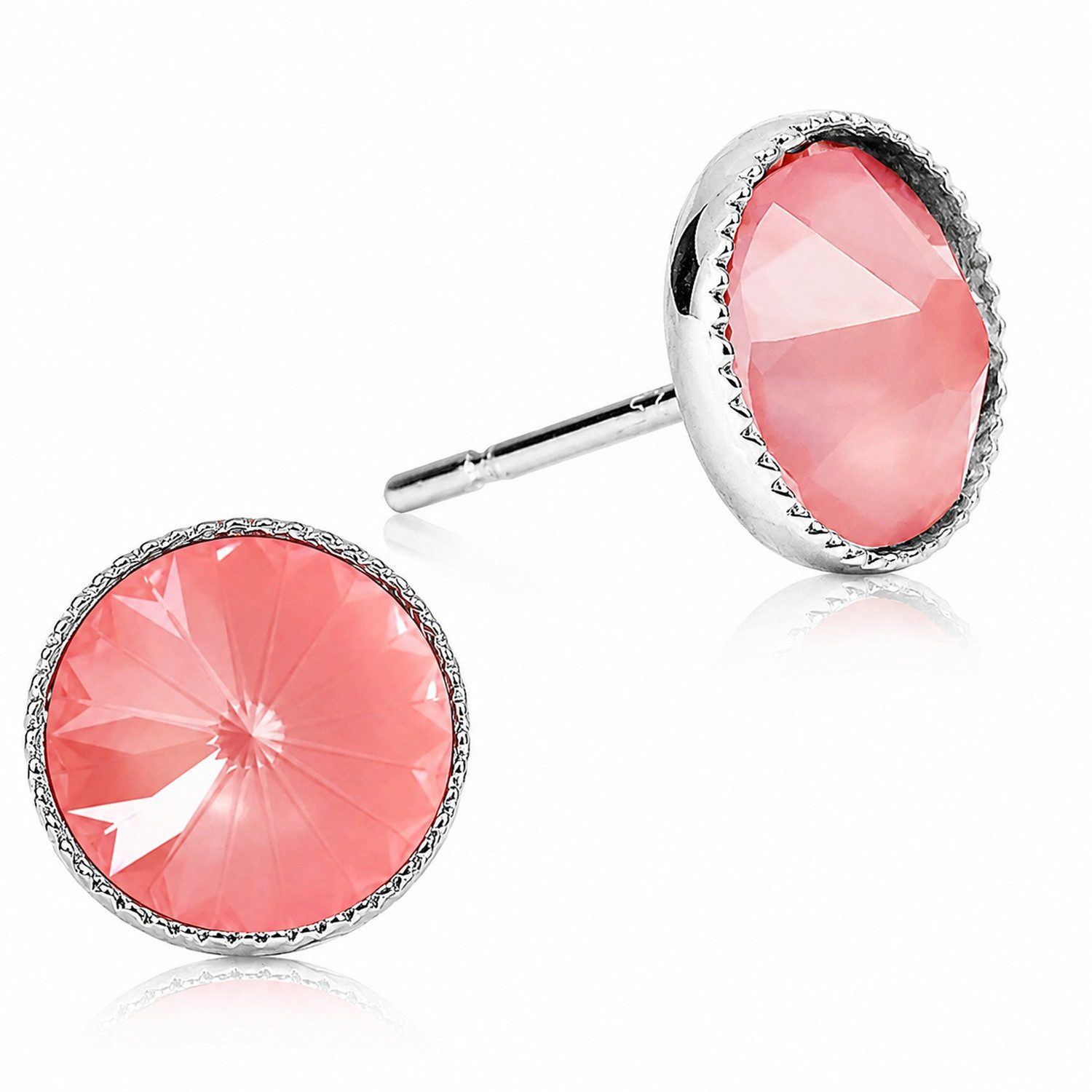 LUISIA® Paar Ohrstecker LUISIA® Solitär Ohrstecker "Joy" mit Kristallen von Swarovski®, Viele Farben verfügbar