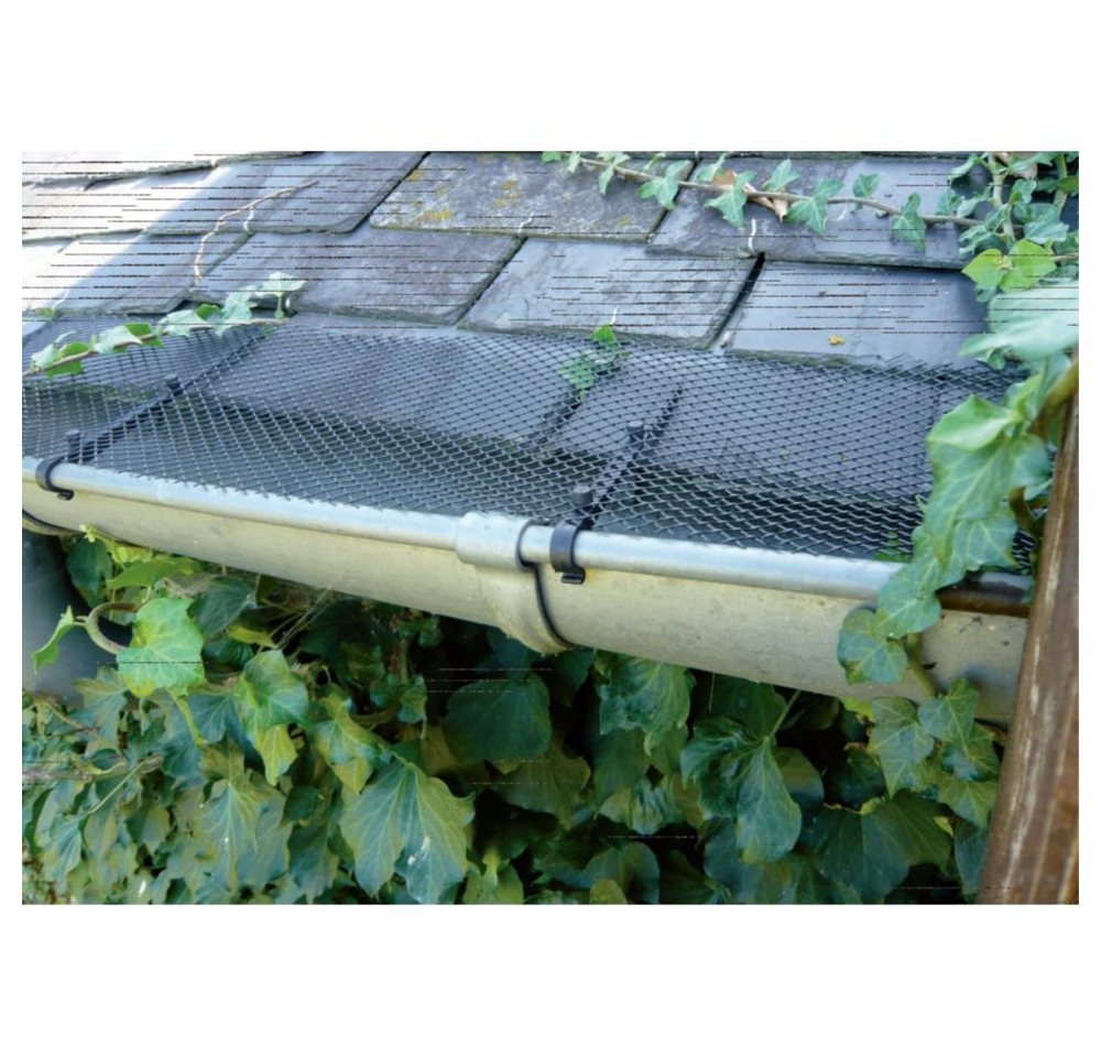 Thumbnail - GartenHero Laubschutznetz Dachrinnenschutz Laubschutz Dachrinne Laubfang Laubgitter Laubschutzgitter (4-St)