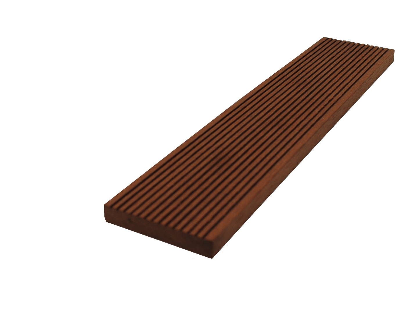 WPC Profi Terrassendielen WPC Flachleiste MUSTER 15 cm chocolate braun 55x10 mm, (Flachleiste, Musterstück 15 cm)