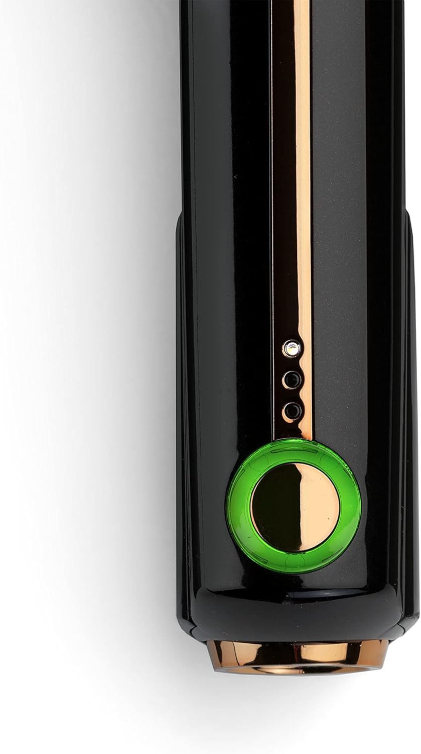 BaByliss Glätteisen kabelloses Glätteisen mit Keramik-Heizplatten, 3 Temperaturstufen, Reisetauglich schwarz