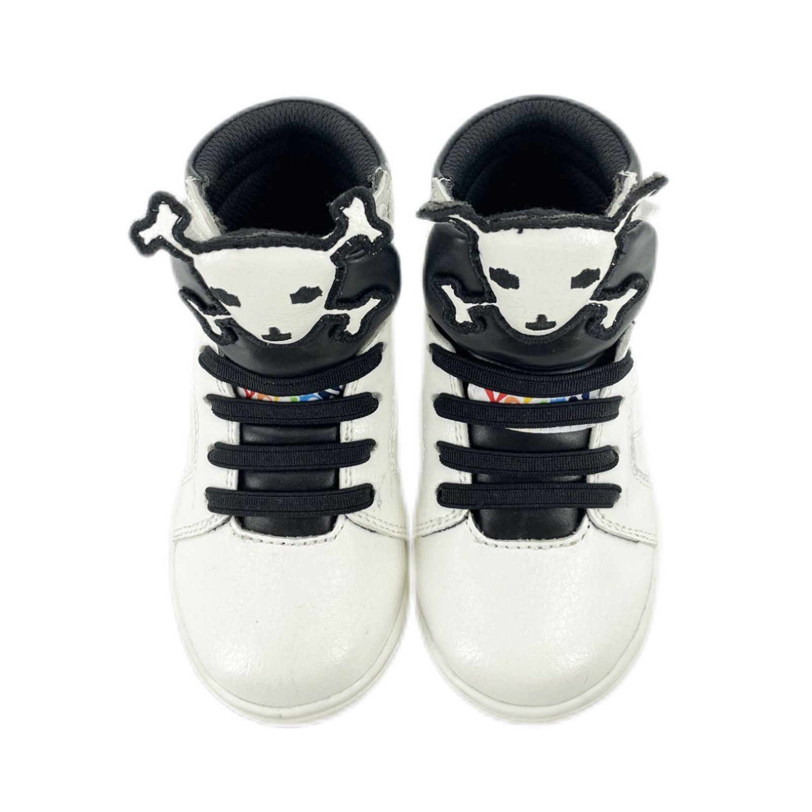 Yalion Yalion Kinder High-Top Sneaker mit Klett & Schnürung Slip-On Sneaker rutschfest