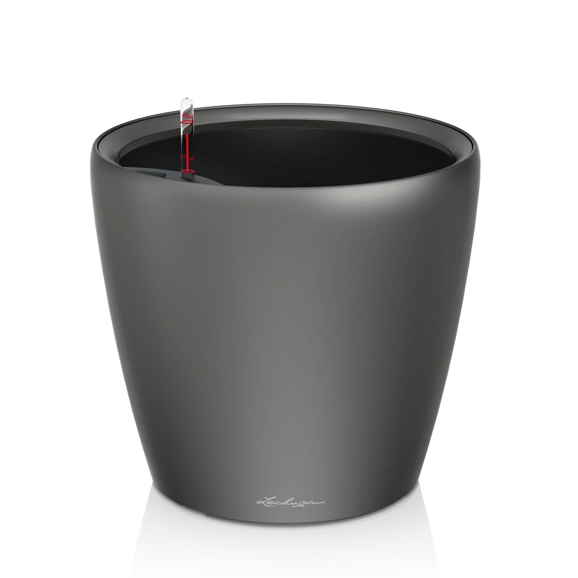 Lechuza® Pflanzkübel Classico LS 50 anthrazit metallic Komplettset (1 St)