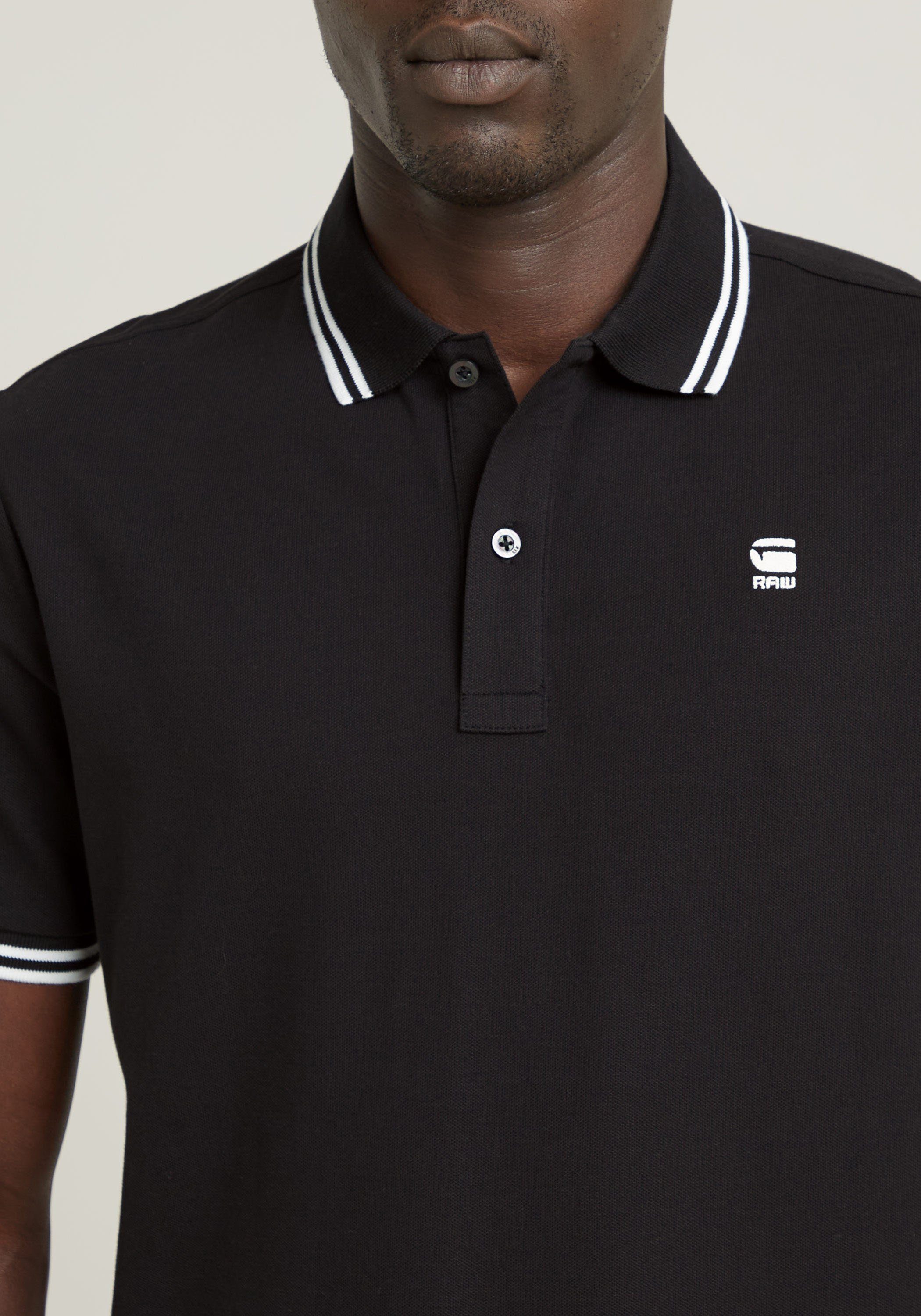 G-STAR Poloshirt Poloshirt Dunda slim stripe in Kurzarm-Form