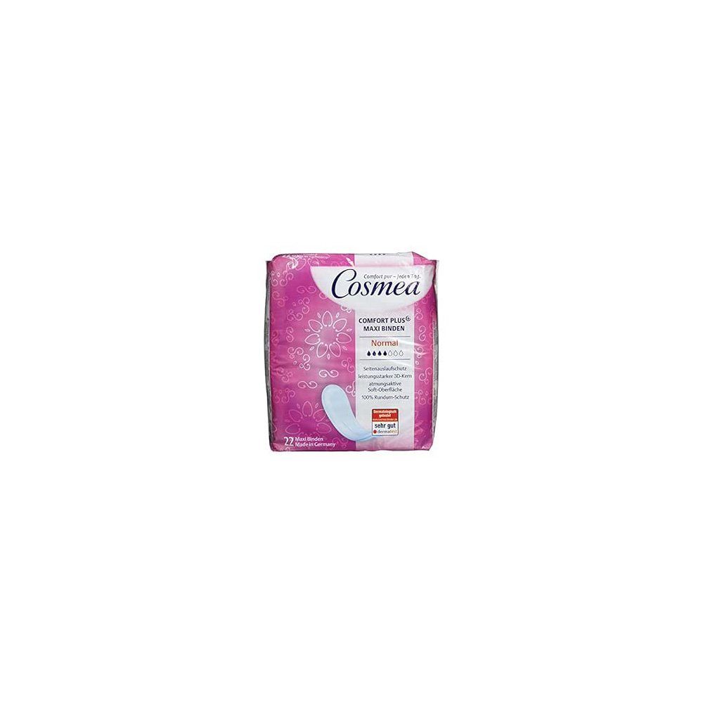 COSMEA Slip-Einlage Comfort Plus Maxi Binden normal, 22 St.