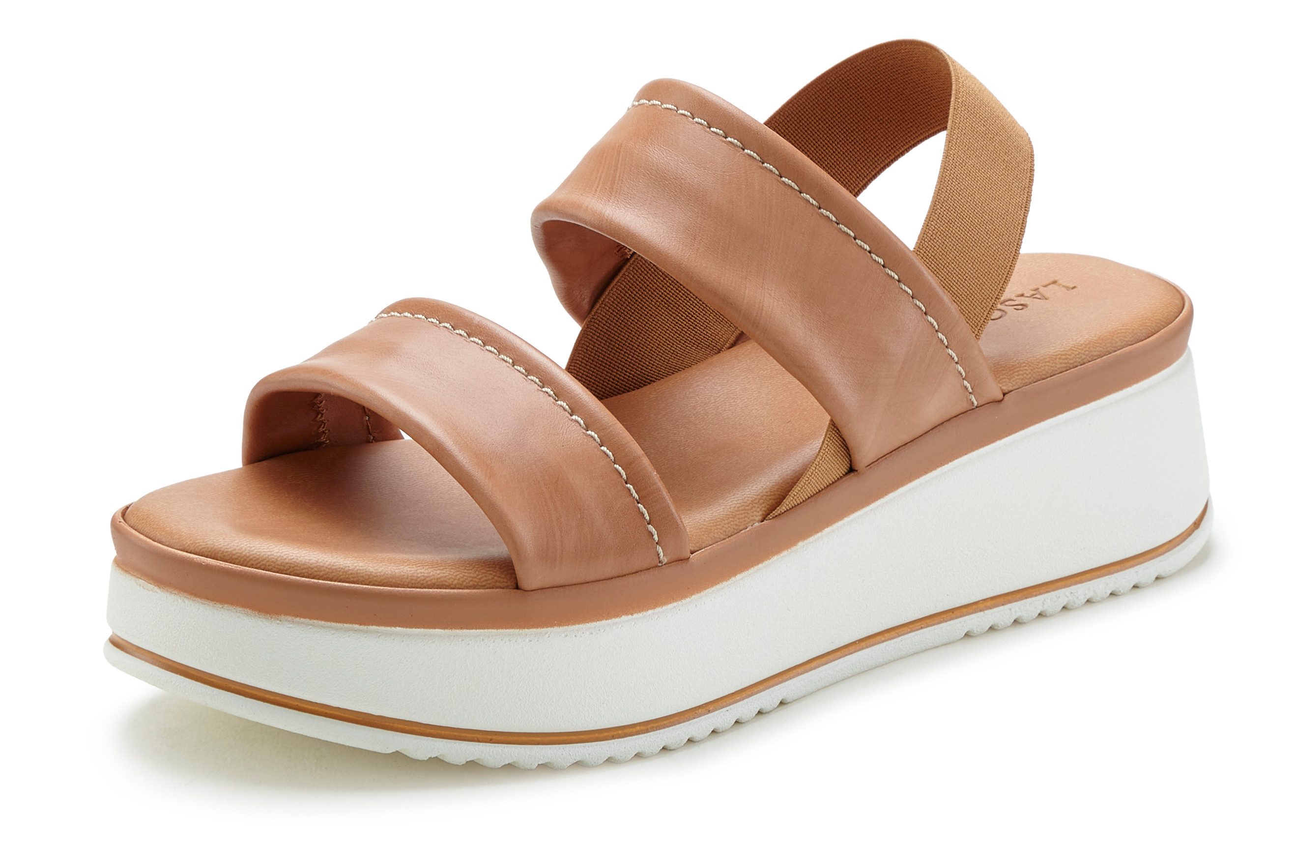 LASCANA Sommerschuh, Sandale, Sandalette, offener Schuh, Plateausandaletten günstig online kaufen