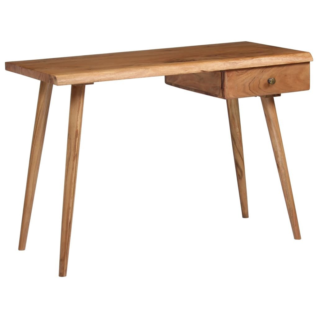 vidaXL Schreibtisch Schreibtisch nholz Massiv 110 x 50 x 76 cm