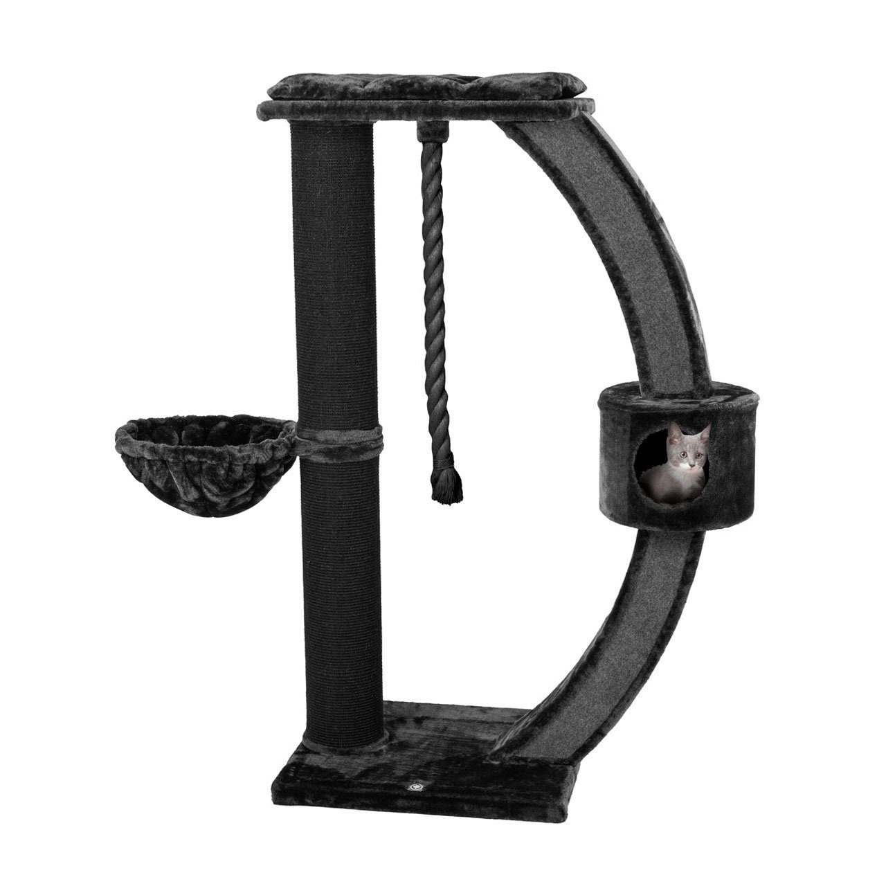 Canadian Cat Company Kratzbaum Kratzbaum Granville, anthrazit, ca. 157 x 60 günstig online kaufen