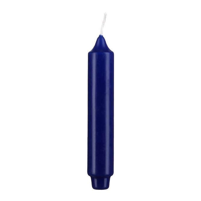 Kopschitz Kerzen Tafelkerze Stabkerzen mit Zapfenfuß Royalblau 250 x Ø 30 mm