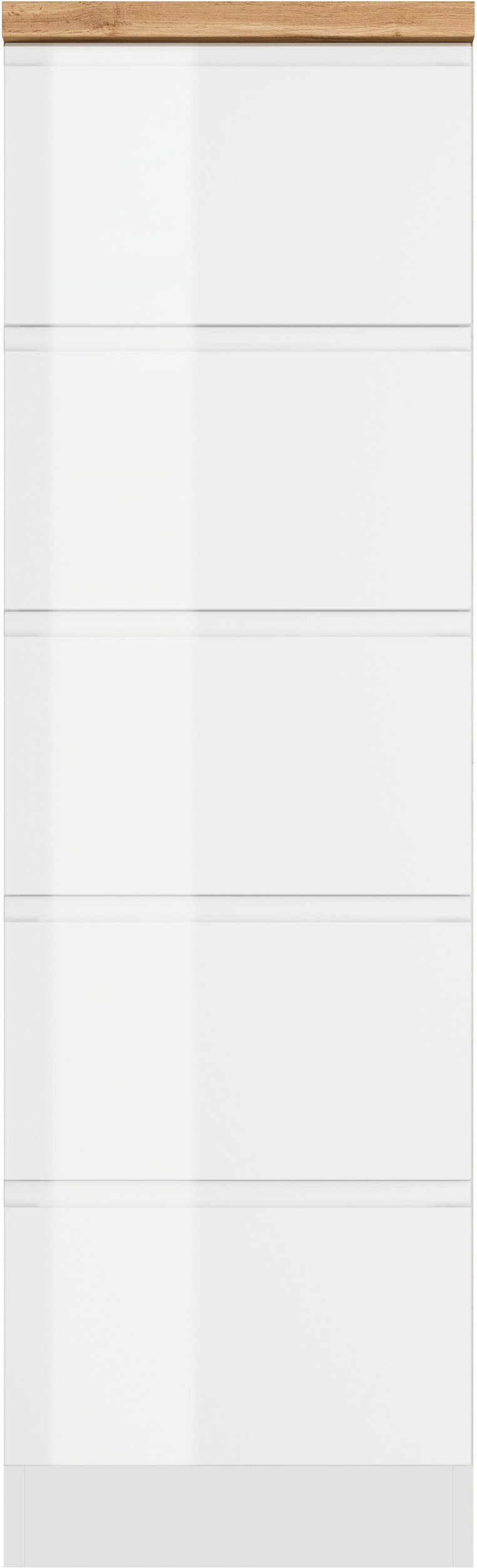 KOCHSTATION Vorratsschrank KS-Virginia,neu in verbesserter Ausführung (Stauraum, Softclose, mit CPL-Arbeitsplatte) Breite 60 cm, 5 Auszüge, Soft-Close-Funktion – Bild 4 von 5