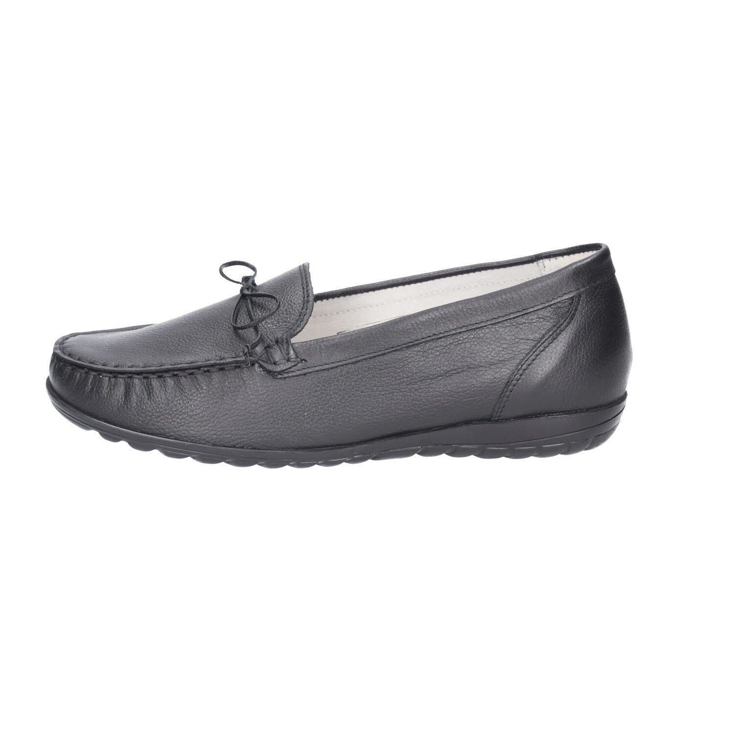 Chaussure Femme Confort Waldlaeufer Memphis Taipei - Chaussures Femme En Cuir Noir - Style Classique Et Confortable Chaussures Femme Cuir