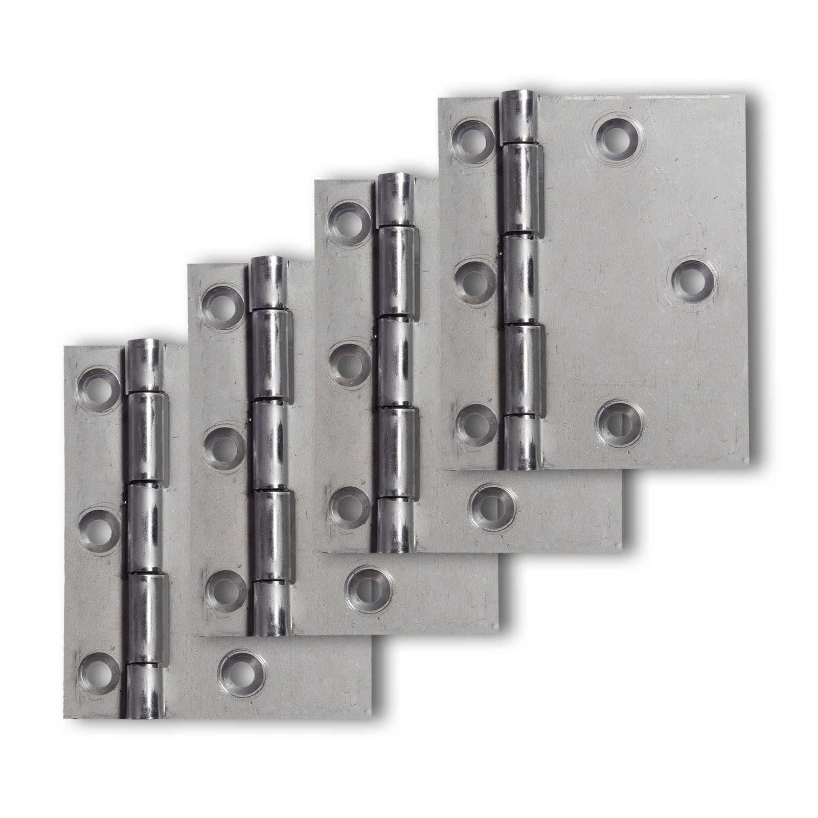 Türbeschlag Scharnier aus Edelstahl V2A 63 mm x 52 mm