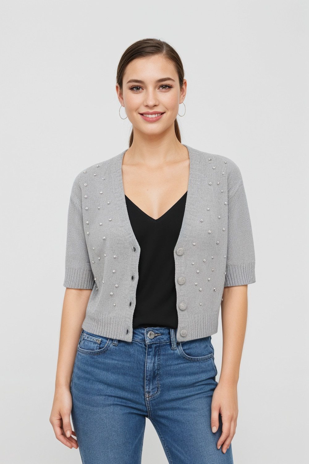 ONLY Strickjacke ONLRENE LIFE SS BLING günstig online kaufen