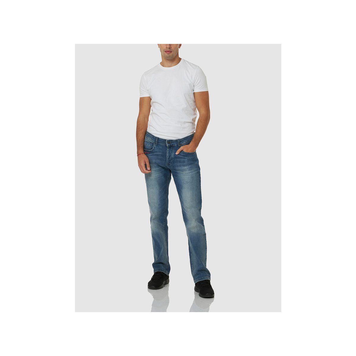 blau Bültel 5-Pocket-Jeans Worldwide (1-tlg)