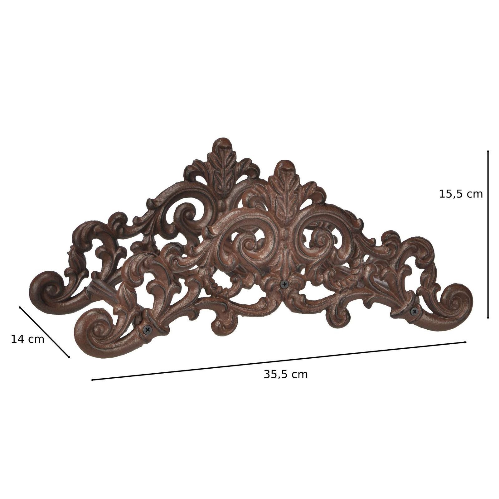 Gravidus Schlauchhalterung Gartenschlauchhalter aus Gusseisen Schlauchhalter Antik Design