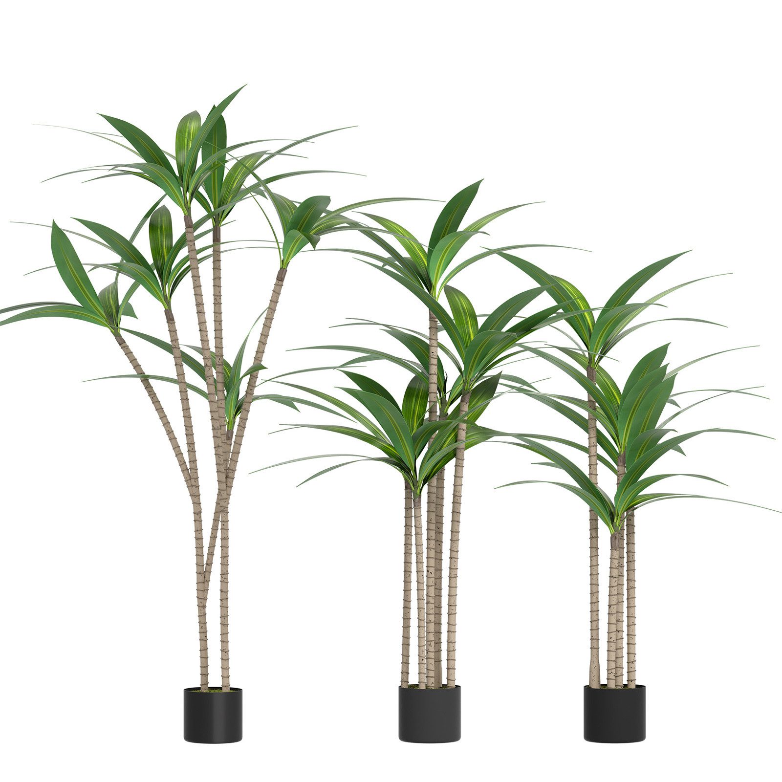 Kunstbaum Kunstpflanze Ficusbaum 120/150/180 cm Künstliche Pflanzen, FIVMEN günstig online kaufen