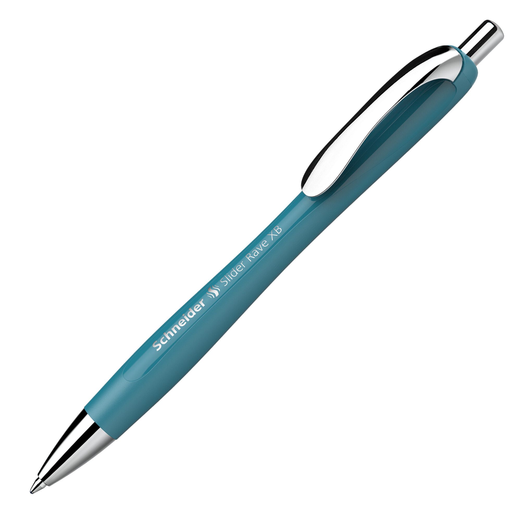 SCHNEIDER Kugelschreiber Druckkugelschreiber Slider Rave XB 132513 teal