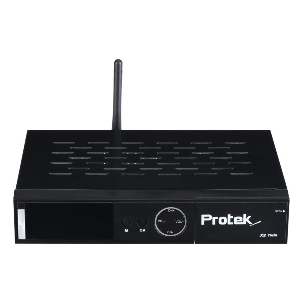 Protek X2 Twin 4K UHD E2 Linux 2x DVB-S2 Sat Satellitenreceiver