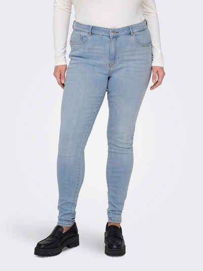 ONLY CARMAKOMA Slim-fit-Jeans Push Up Skinny Джинси Curvy Denim Hose Plus Size Stretch Pants 7215 in Hellblau