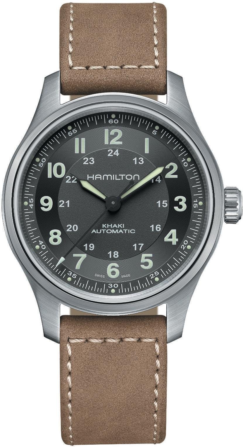 Hamilton Automatikuhr Khaki Field Herren Automatikuhr, 80h Gangreserve günstig online kaufen